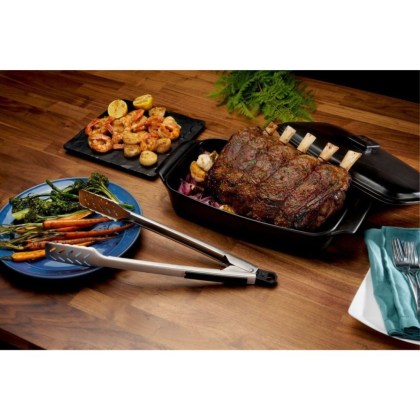 Stainless Steel Grilling Tool Set (2)